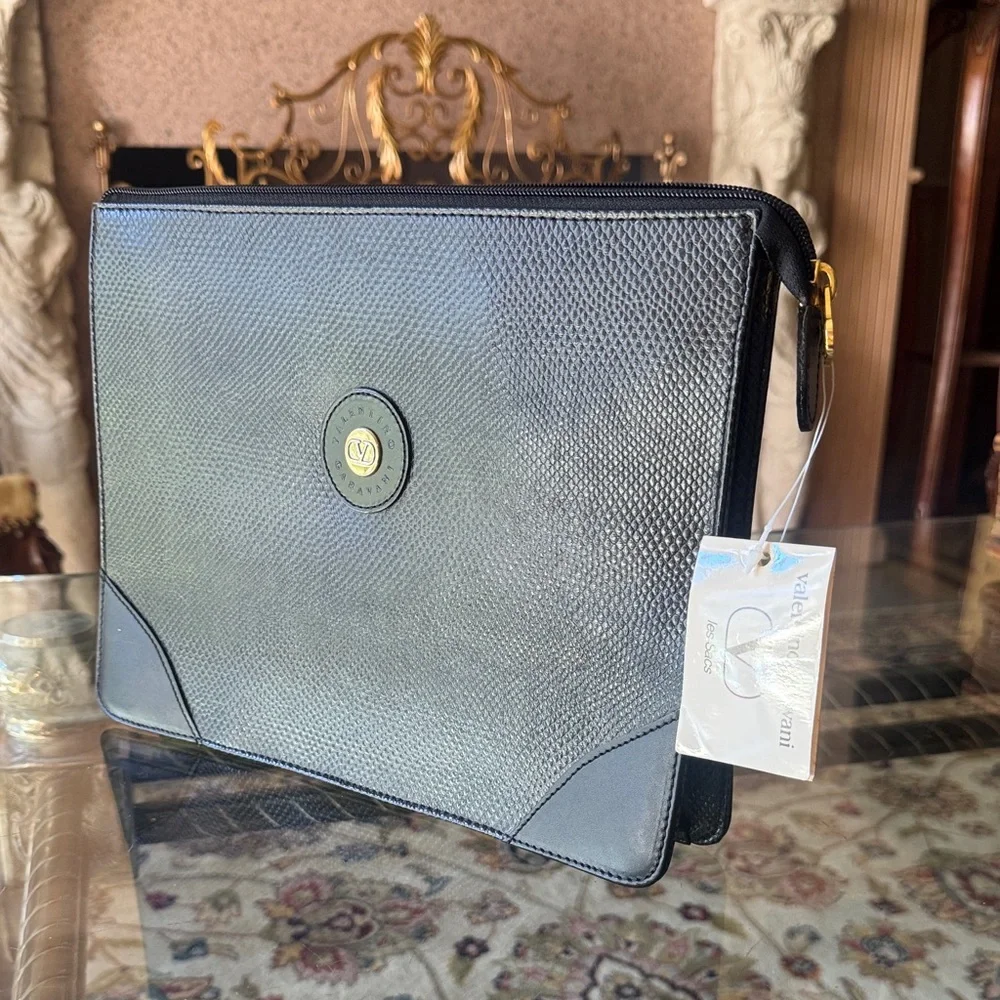 Valentino Garavani unisex NEW with tag Leather 11.5” x 9” x 2”